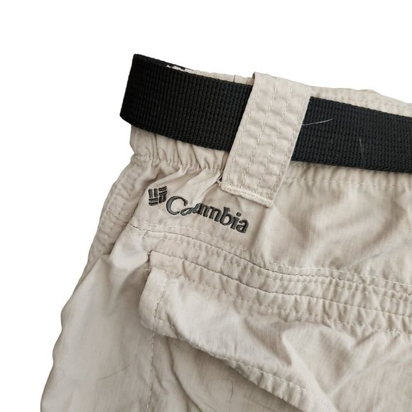 Columbia Sportswear Co. Cargo Short 42W Tan Omni- Shade Sun Protection With Belt - Picture 9 of 15
